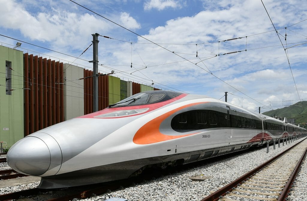 Hong Kong China High Speed Rail Kong Hong Speed High China Rail Train Shenzhen September Connecting Express Guangzhou Mainland Link Opens Briefing Hk Launches Today Phase