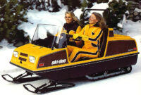 Ski-doo Double Track Snowmobile Work Horse: 1970 Ski-doo Alpine Invader 640/er