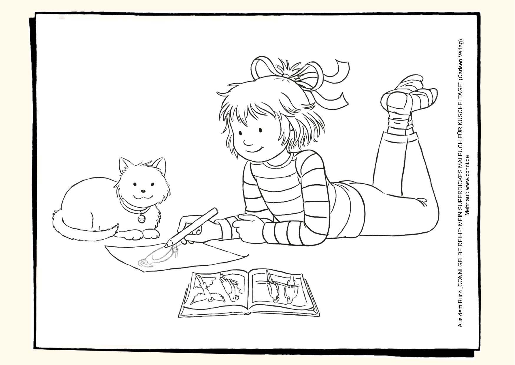 ausmalbilder conni