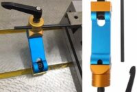 Anschlag Cnc Einstellbar Stahlwerk Variabler Anschlag Für Schweißtische Mit D16 Lochsystem, 40,29