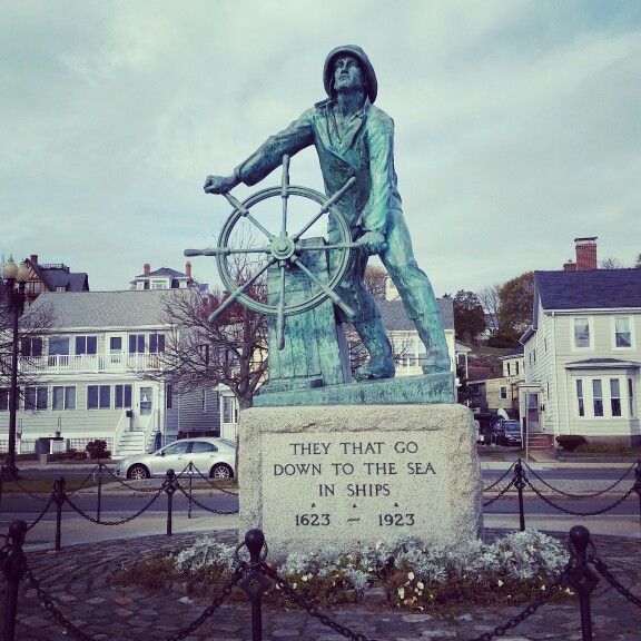 Gloucester Mass Fisherman's Church Fisherman Memorial Gloucester