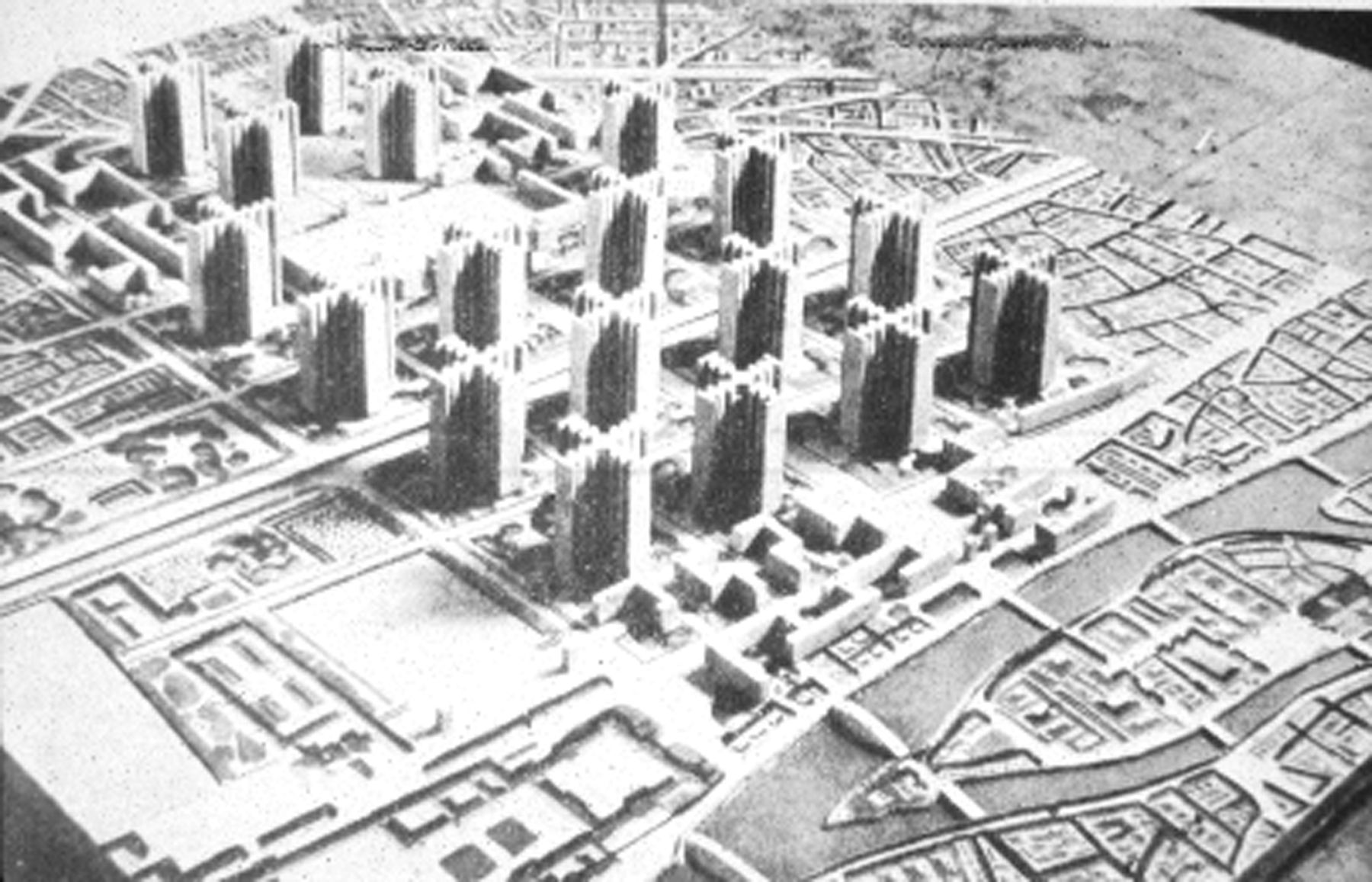 Le Corbusier Paris Plan Jaoul Corbusier 1954 1956