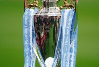 Man City Trophy Cabinet Man City Lift The Premier League Trophy