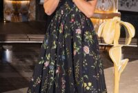 Emma Raducanu Evening Dress Emma Raducanu Stuns In Floral Gown As She Attends Dior Christmas