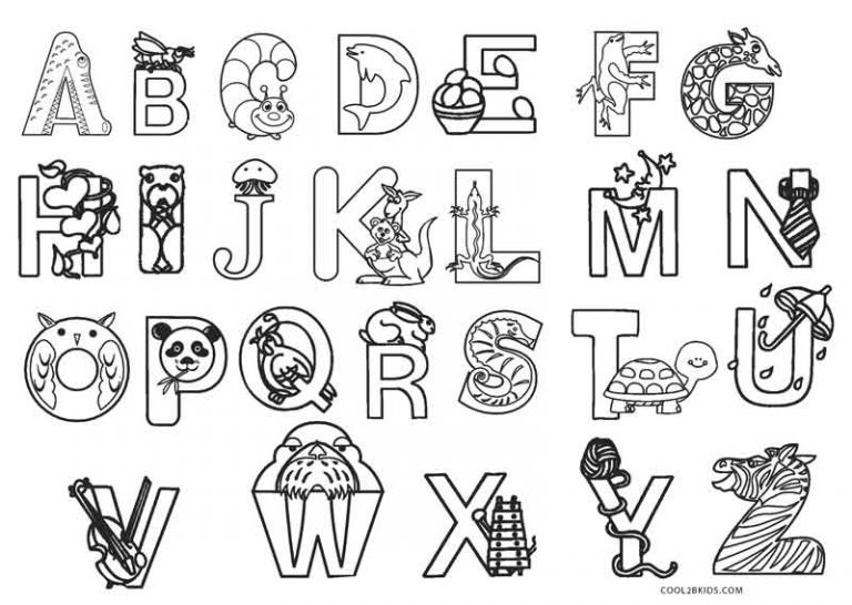 ausmalbilder abc