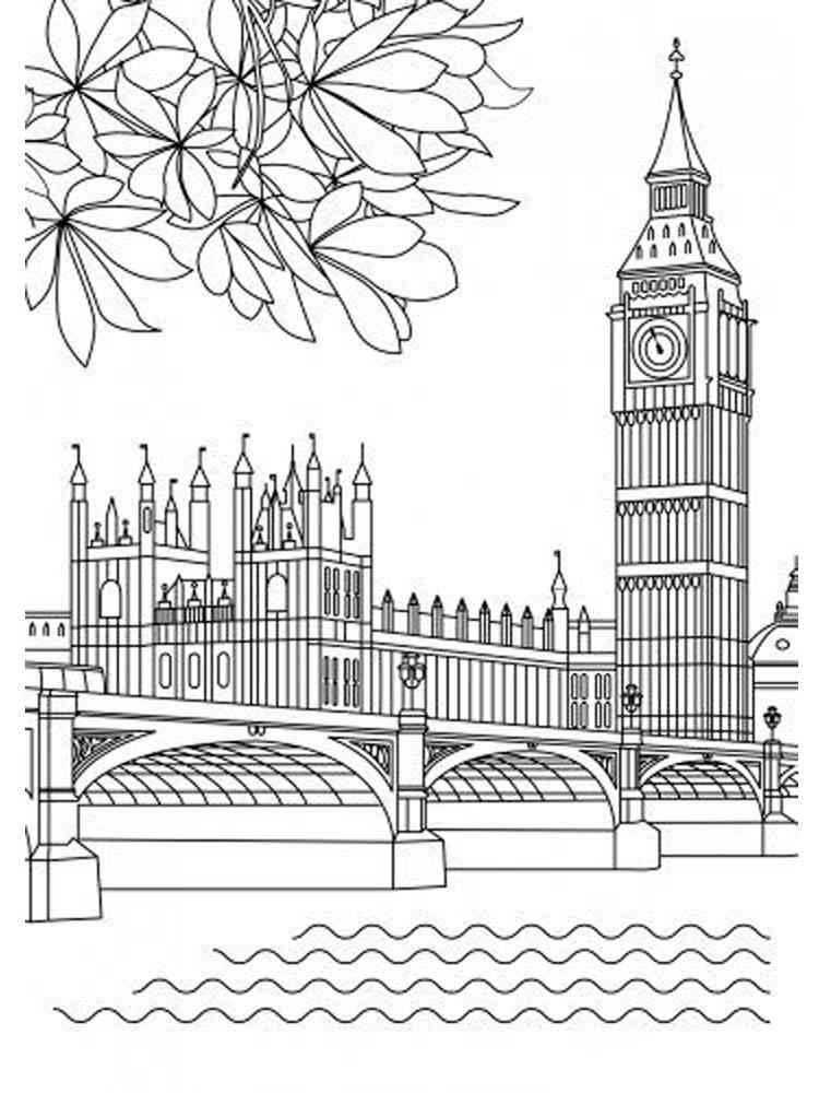ausmalbilder big ben