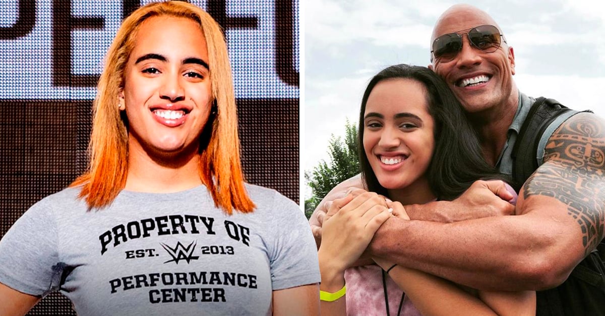 La hija de ‘La Roca’ seguirá sus pasos en la Lucha Libre