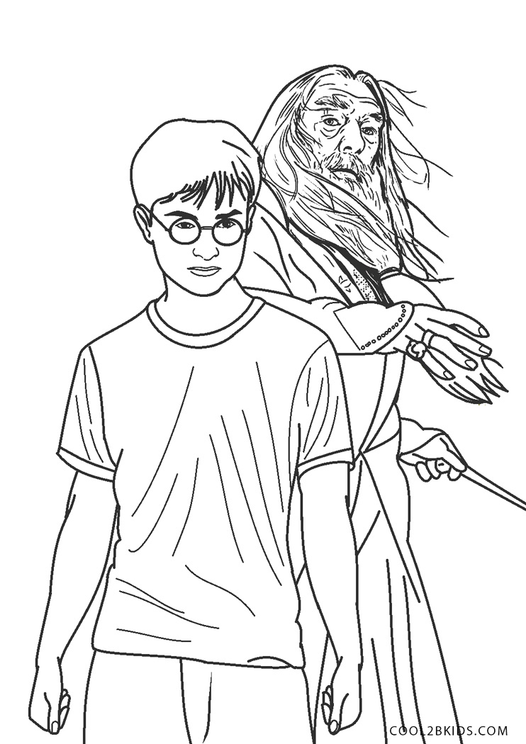 ausmalbilder harry potter