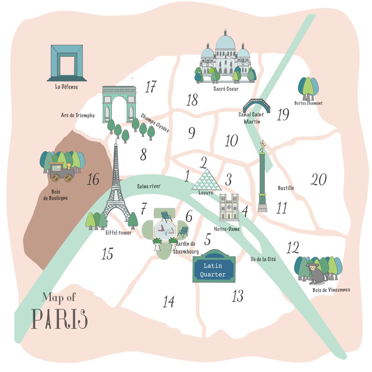 Plan Paris 16e Paris 16e Arrondissement Hi-res Stock Photography And Images