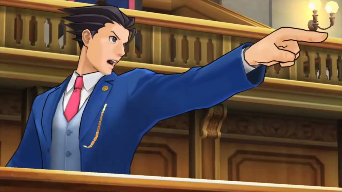 Phoenix Wright Objection Pose Congratulations! The Png Image Has Been Downloaded (image For Founder
