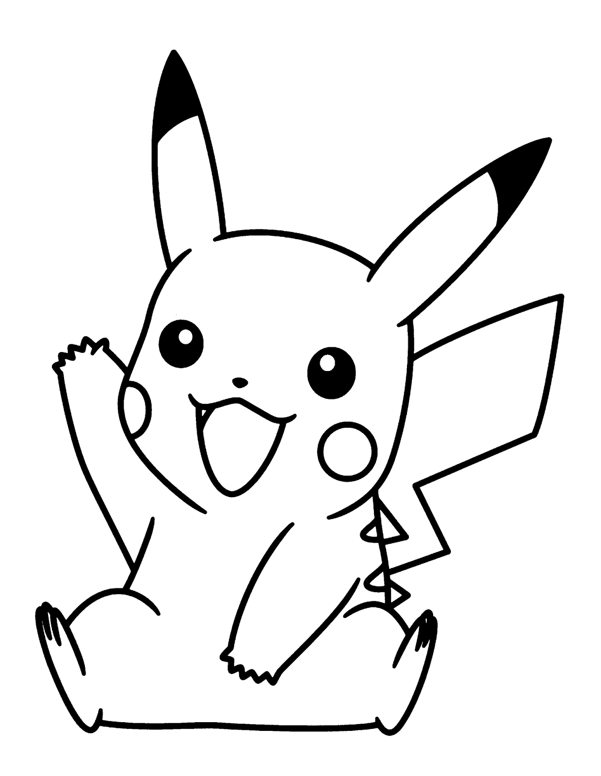 pokemon ausmalbilder pikachu