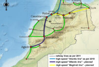 High Speed Rail Line Map World High Speed Rail Systems, 2018