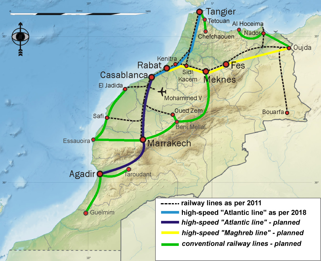 High Speed Rail Line Map World High Speed Rail Systems, 2018