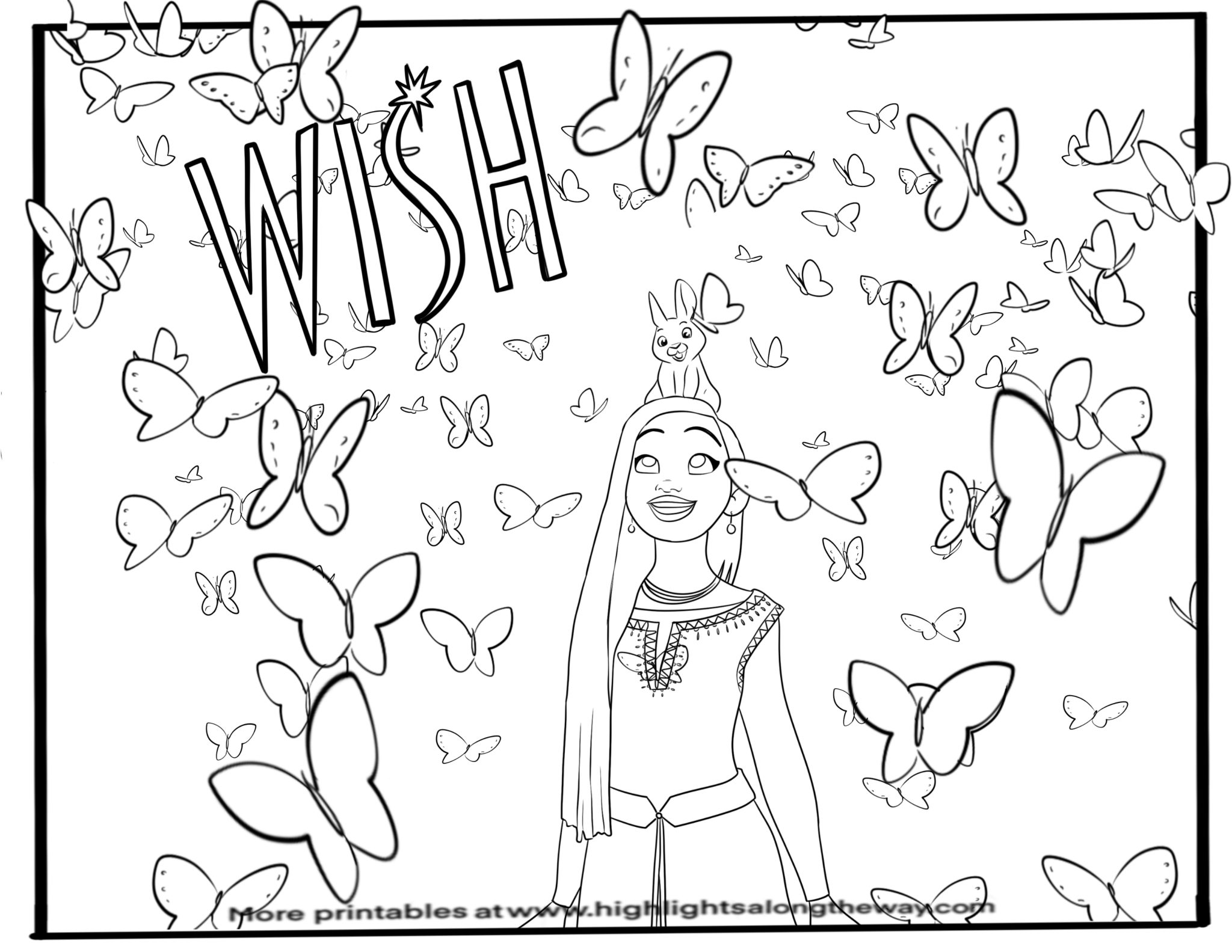 ausmalbilder wish