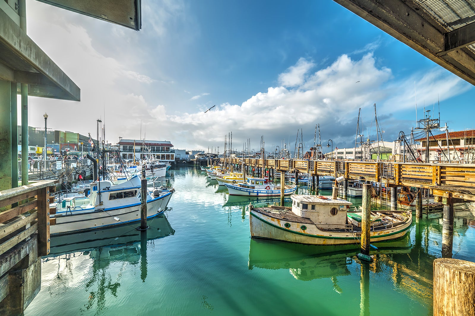 Wharf In San Francisco Ca Fisherman's Wharf