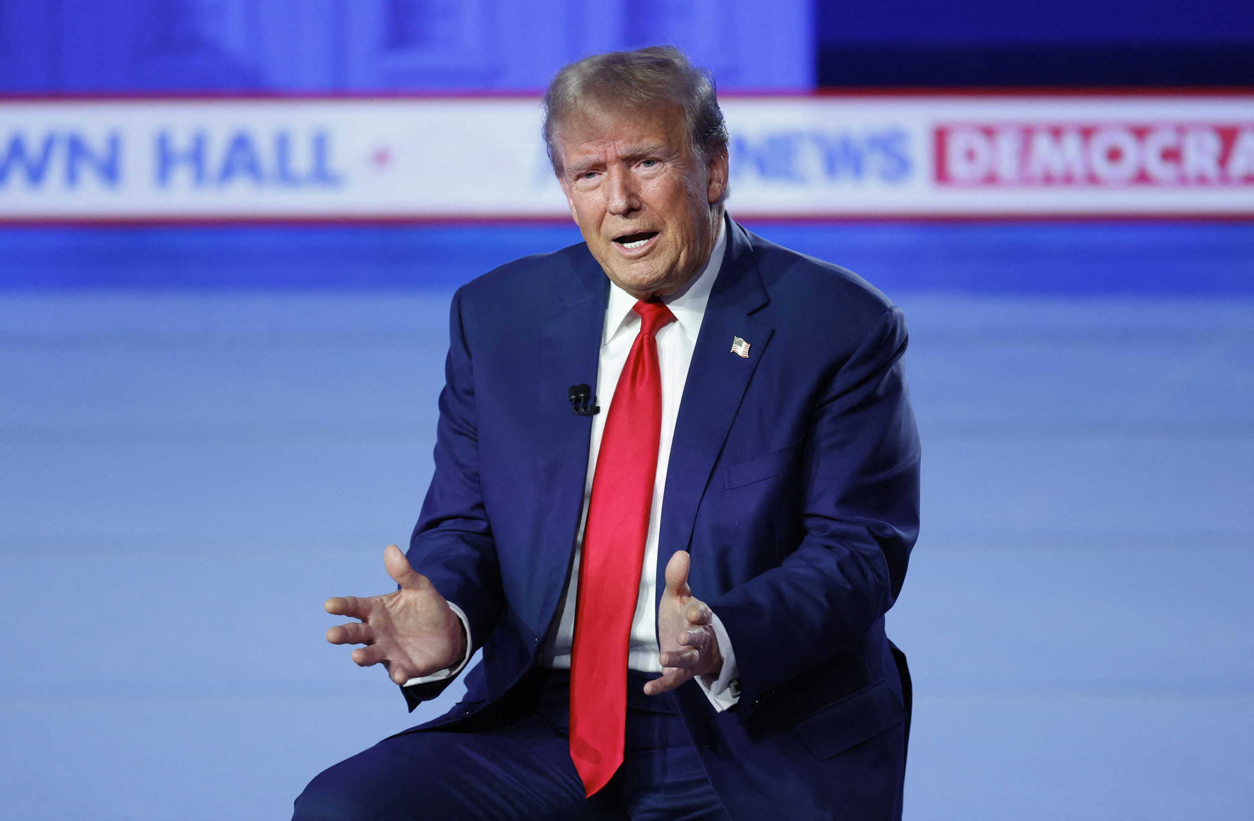 Former President Donald Trump Premium Photo