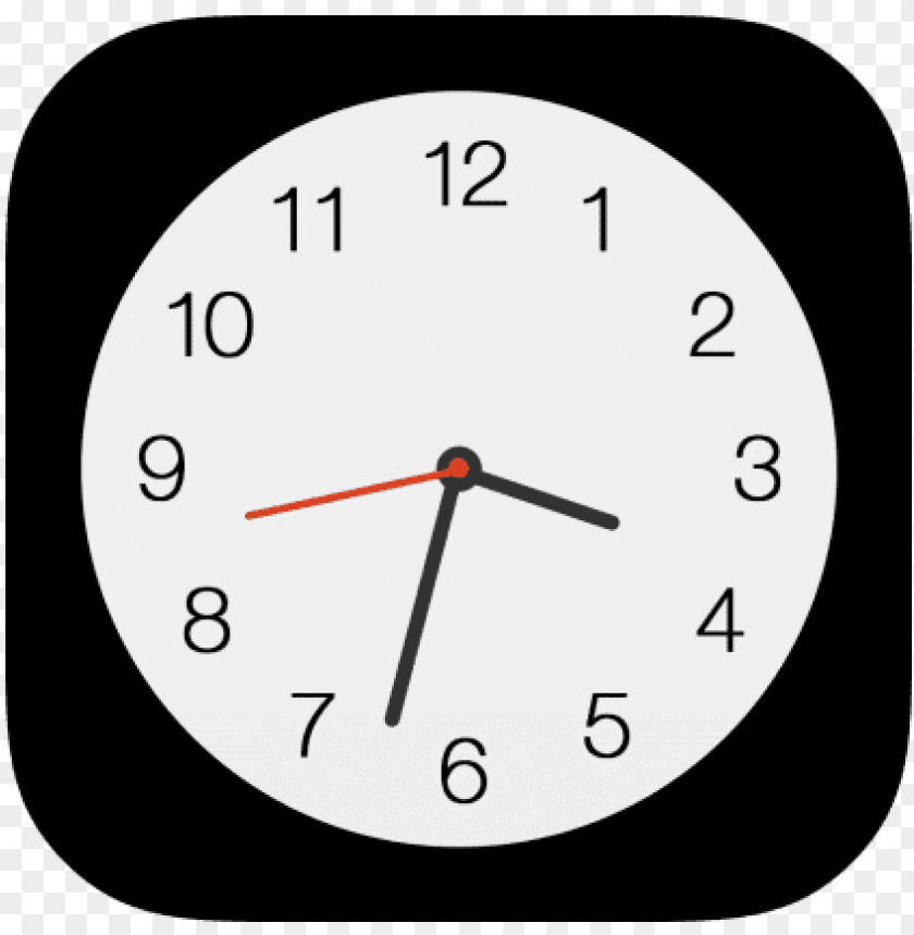 Apple Iphone Clock Icon Iphone Clock Icon