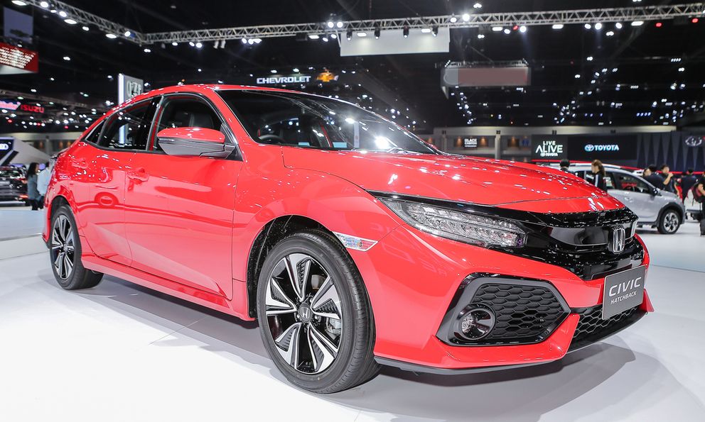 Candy Red Honda Civic Hatchback 2022 Honda Civic Hatchback Review: Driving Impressions