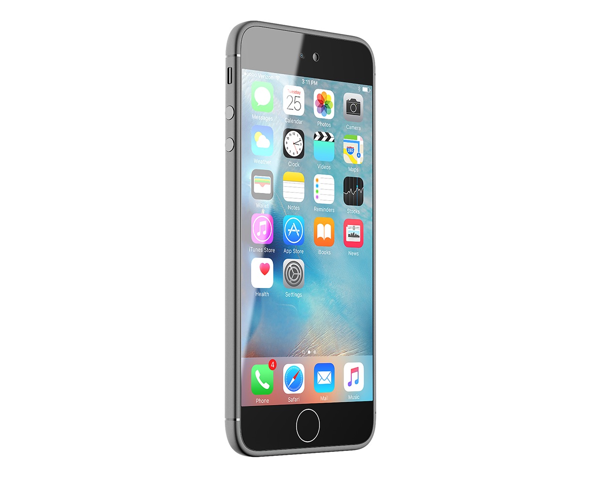 Apple Iphone Transparent Background Iphone Mockup With Blank Screen On Transparent Background, Iphone