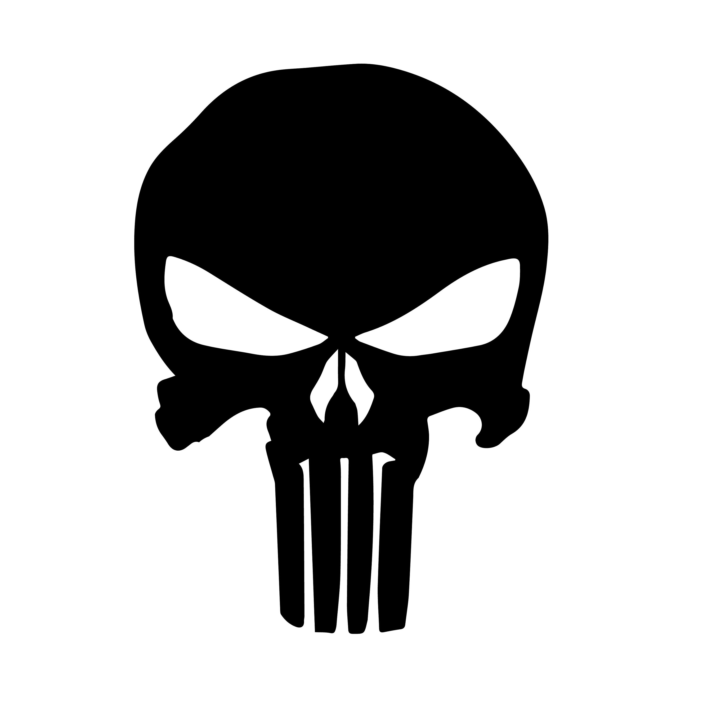 Punisher Skull Logo Digital Download Instant Download Svg - Etsy Canada