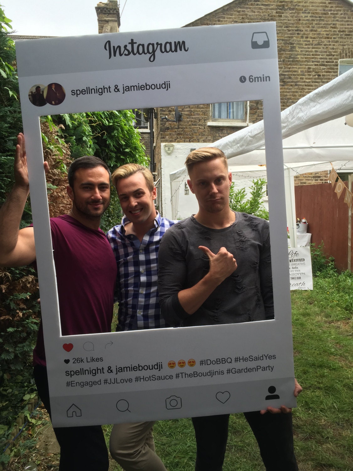 Instagram Photo Booth Frame Design I Will Design An Instagram Frame For Your Event ( Birthday, Wedding