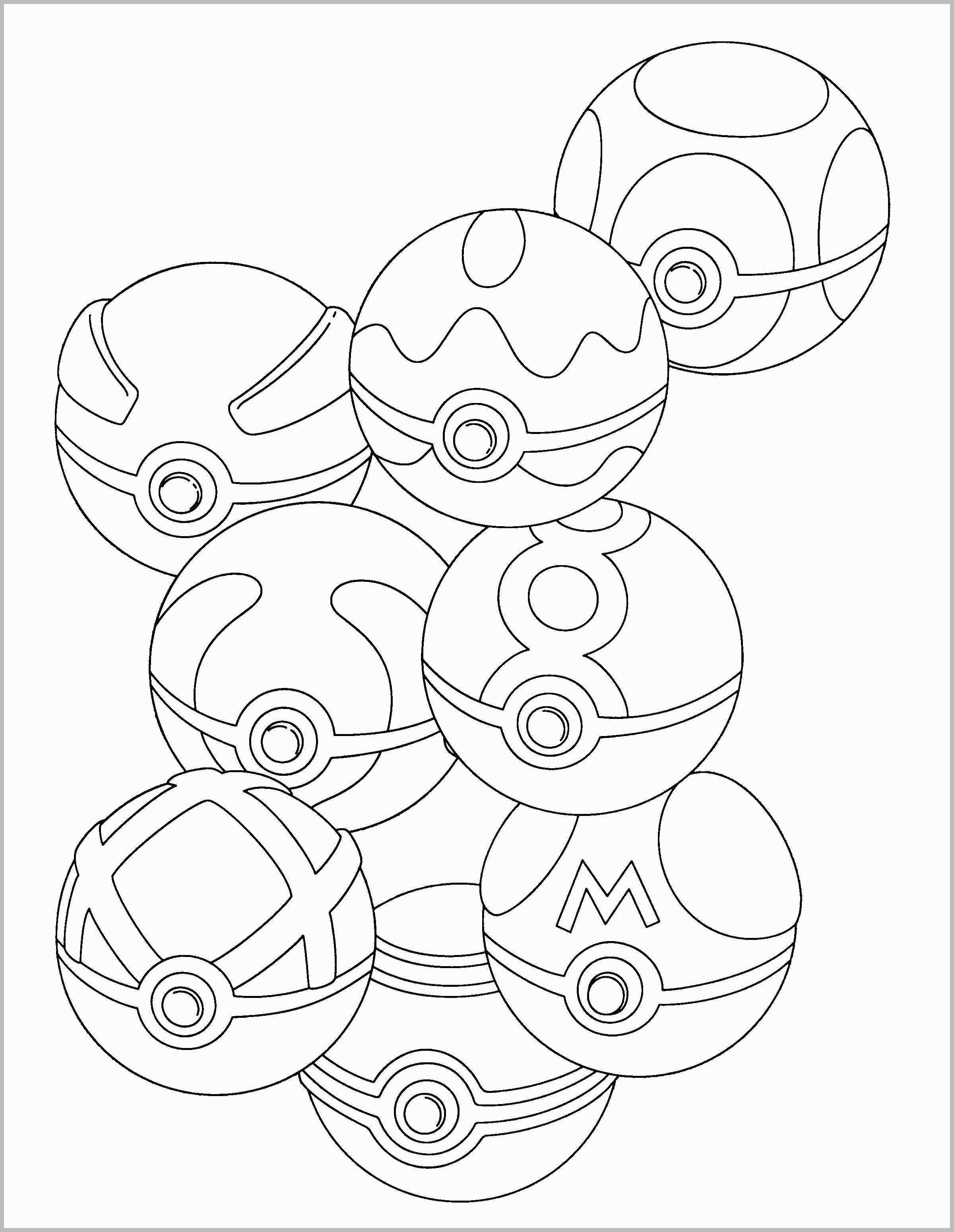 ausmalbilder pokeball