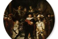 Die Nachtwache Anschlag Leute: Live Dabei Bei Der Restaurierung Von Rembrandts "nachtwache"