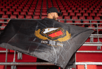 Vlag Fc Utrecht Fc Utrecht Vlag Zwart Groot Jubileum