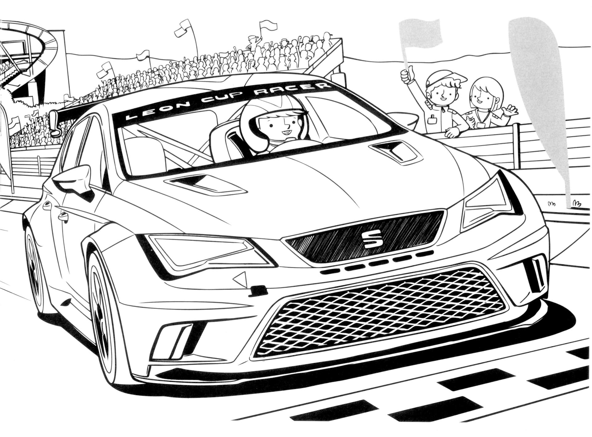 ausmalbilder autos kostenlos