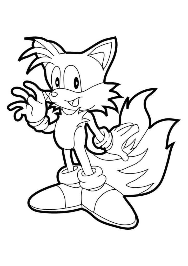 ausmalbilder sonic ausdrucken