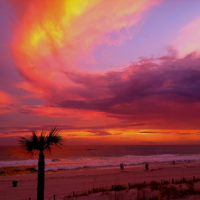 Panama City Beach Florida Sunset Sunset At Panama City Beach, Florida. : R/mostbeautiful