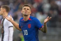 Christian Pulisic Usmnt Jersey Pulisic Wallpaper