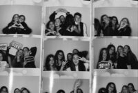 Photo Booth Background Arch Aesthetic Chalkboards Photobooth