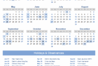 2025 Us Holiday Calendar Calendar Us 2025