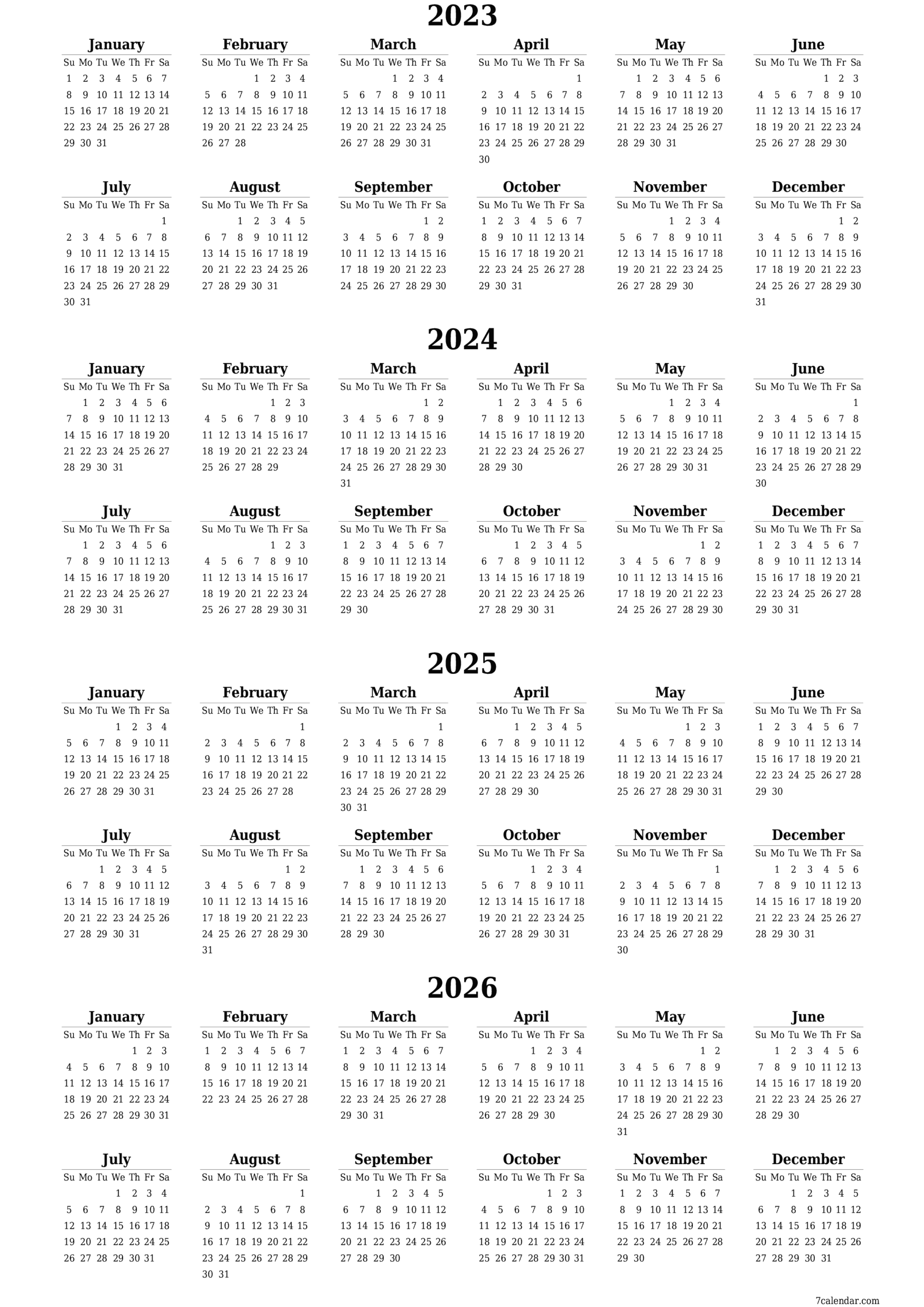 2025 Calendar Printable Free Download Template 2023 India Calendar Spreadsheet Template