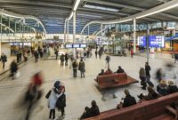 Utrecht Central Station Map Nieuw Deel Stationshal Utrecht Centraal Bijna Open