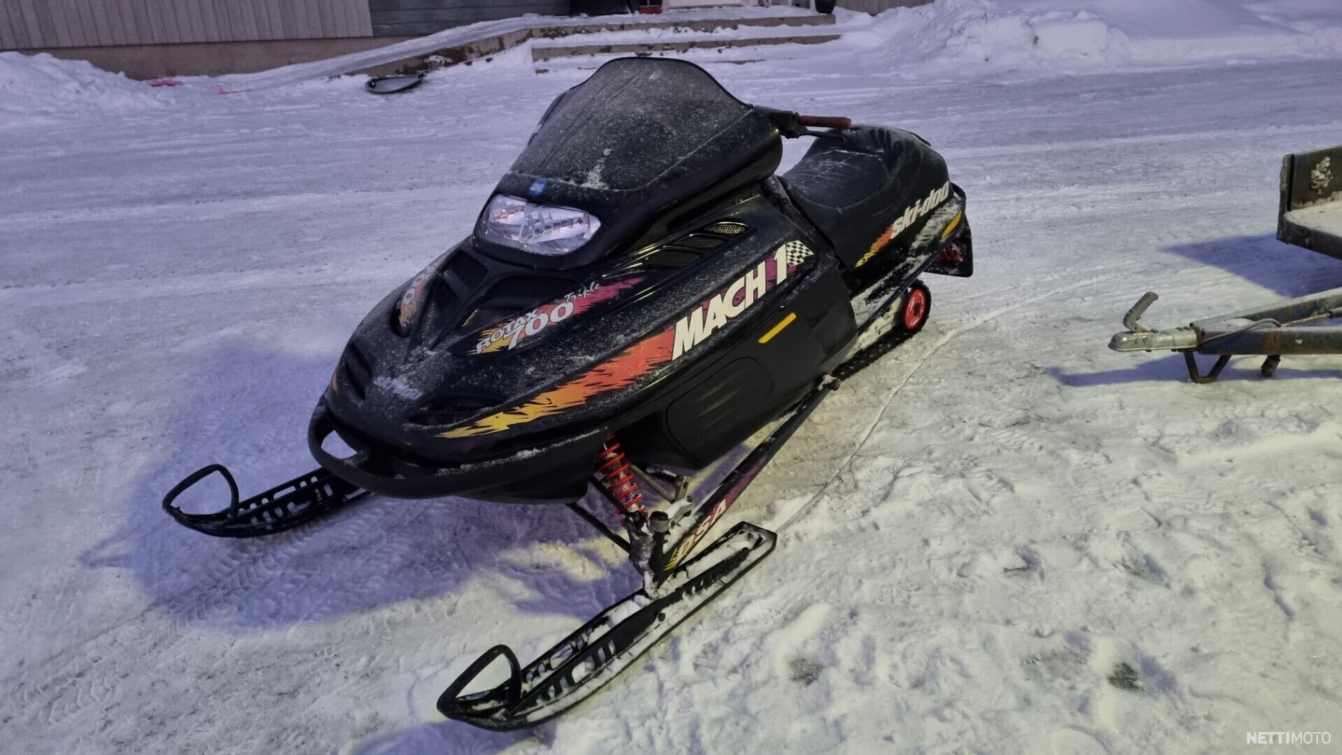 Ski-doo Mach 1 Ski-doo Mach 1 Xtc Erittäin Hyvässä Kunnossa. 650 Cm³ 1992