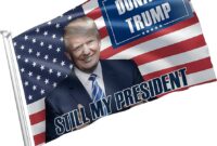 Donald Trump American Flag [200+] Trump Backgrounds