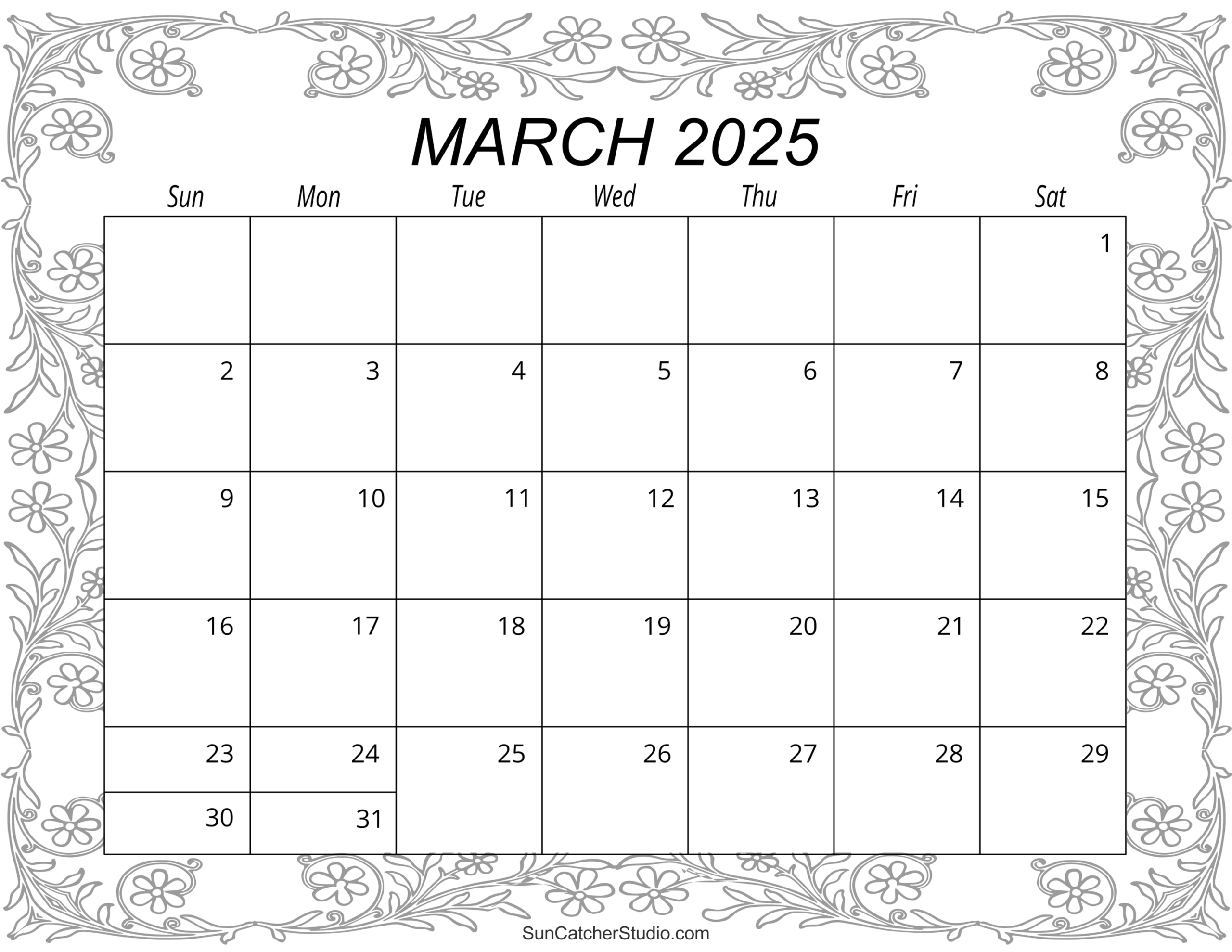 Free Printable March Month Calendar 2025 Bank Holiday In March 2025 In Upper Michigan