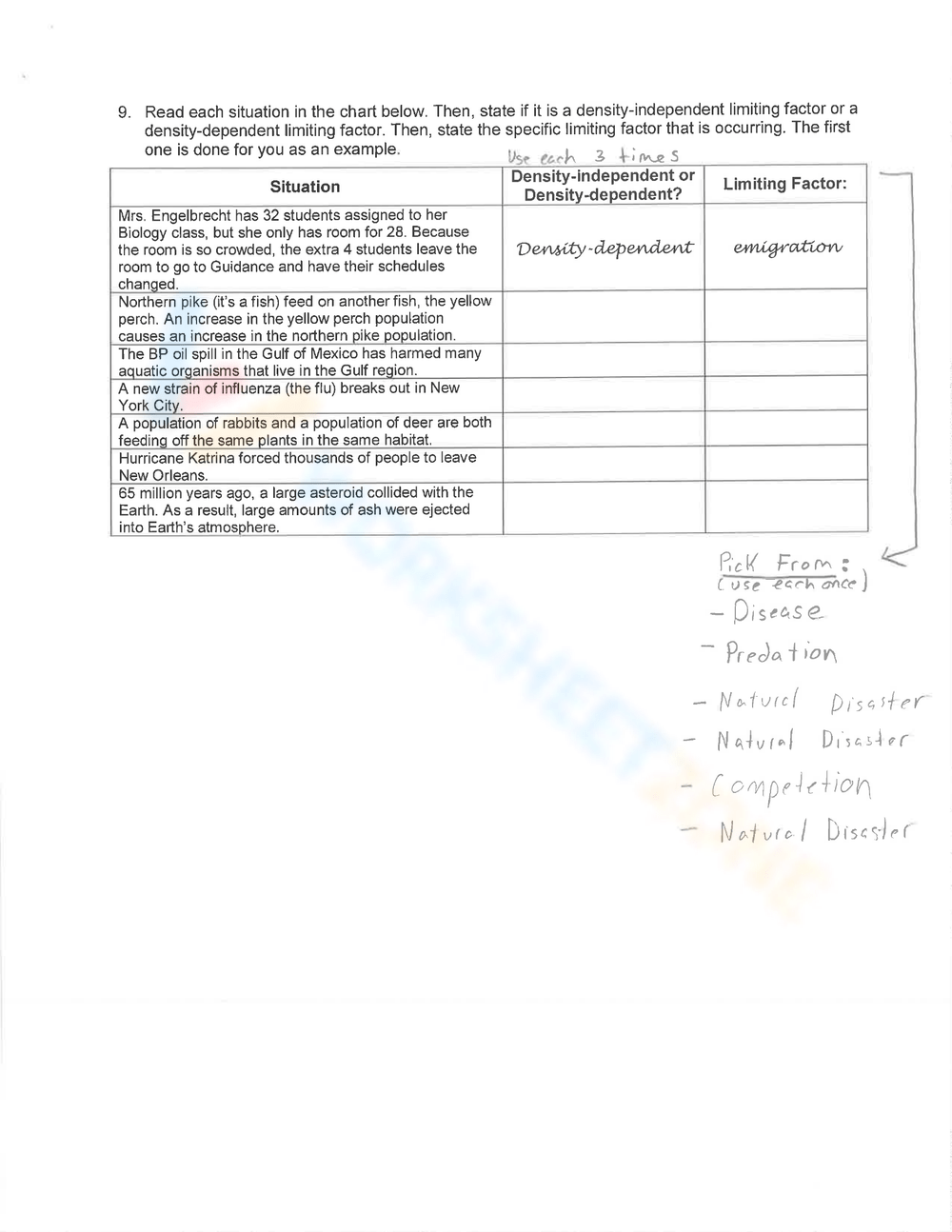 Earth 2025 Population Explosion Aftermath Worksheet Free Printable Human Population Growth Worksheet