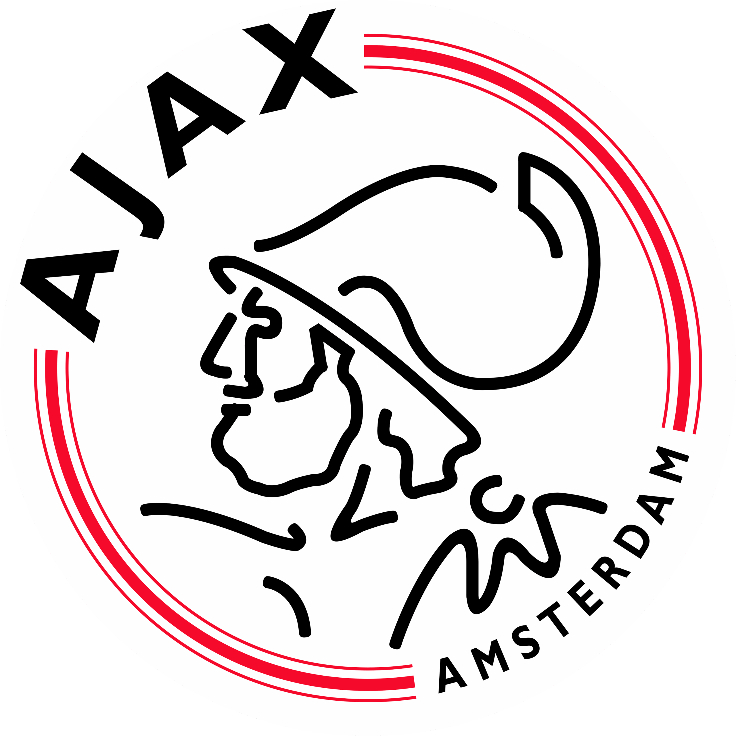 Ajax Football Logo Ajax Red Crest Oc Mine Redesign Update Was Dribbble Here Comments Logo