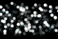 Picture Of A Pannekoek Black And White Black Bokeh Effect Lights Vfx Royalty