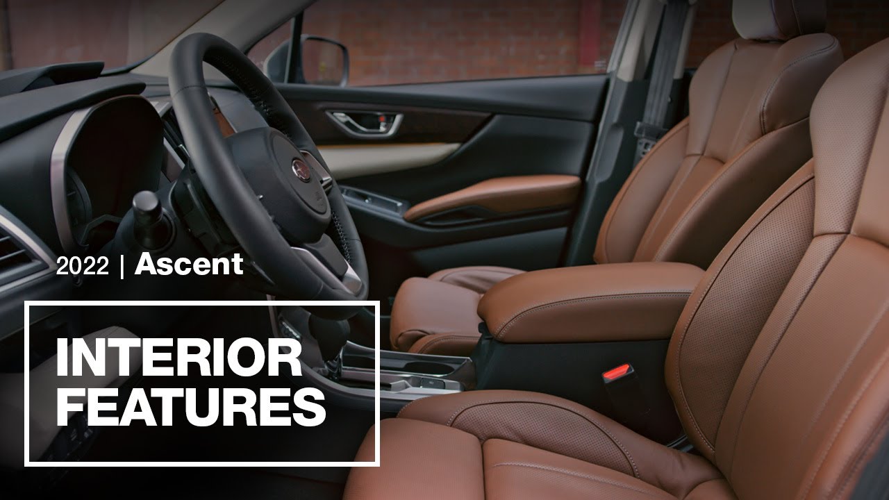 2025 Subaru Ascent Interior Subaru Ascent Concept: Seven-seat Tribeca Replacement Unveiled