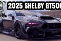 2025 Ford Shelby Gt500 Mustang Electric 2025 Muscle Carscoops