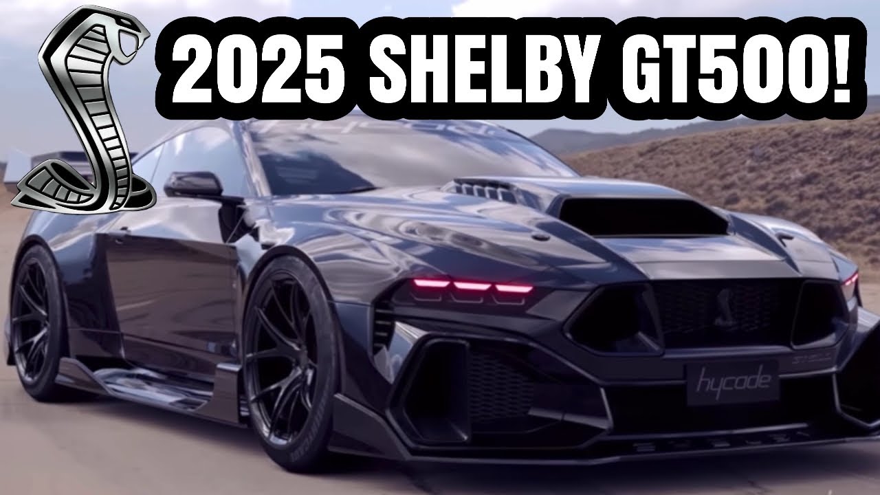 2025 Ford Shelby Gt500 Mustang Electric 2025 Muscle Carscoops