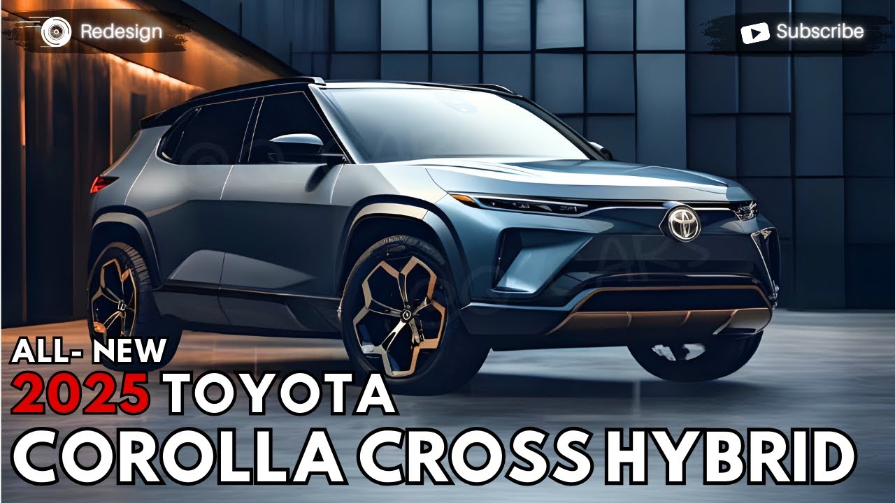 2025 Toyota Corolla Cross Hybrid Revealed - Most Anticipated Compact