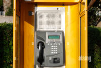 Modern Telephone Booth Old Telephone Booth Editorial Stock Photo. Image Of Vintage