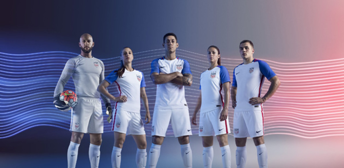 Usmnt New Soccer Uniform Usmnt Jerseys Jersey Unveils Uswnt