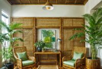 Lionel Messi Quiz – Photo from pinterest of tropical-style interior designed office