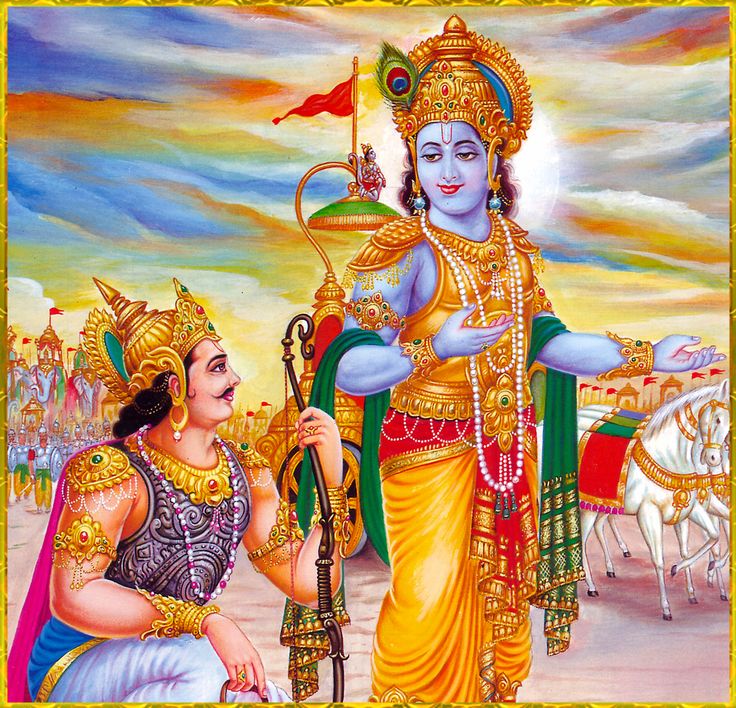 Queens Tennis 2023 Live Commentary – krishna and arjuna on war chariot illustration mahabharata bhagavad …